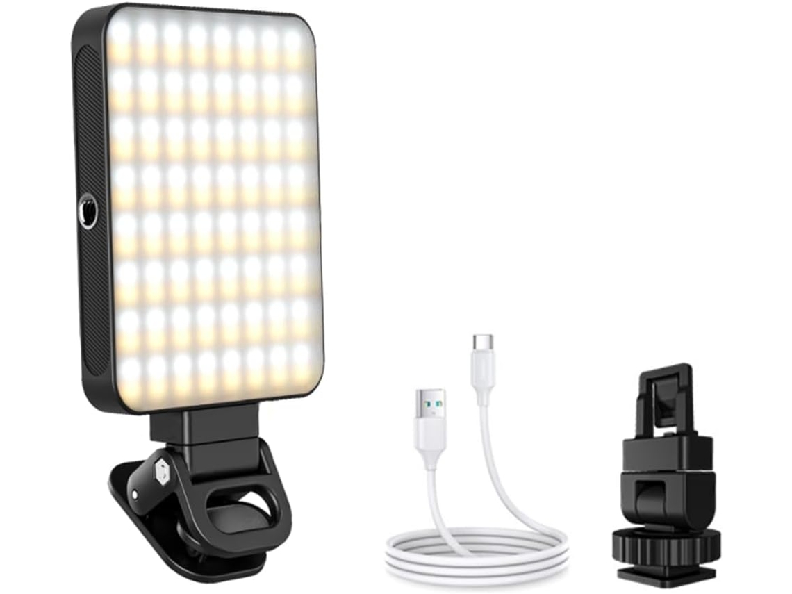 Luz Led Para Selfies, Fotografía, Llamadas De Zoom, Videoconferencias, Tabletas/ordenadores.