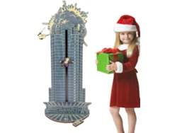 Calendario De Adviento Rígido | Decoración De Mesa Rígida De Hans Gruber Falling Off Plaza