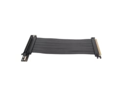 Cabo Riser Pcie 3.0 X16 Flexível Extensor De Placa De Vídeo 90 Graus 20cm Preto