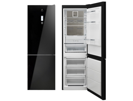 Frigorífico Combi ALPHA Pegasus Elite Pro-185 Black (No Frost - 185 cm - Negro)