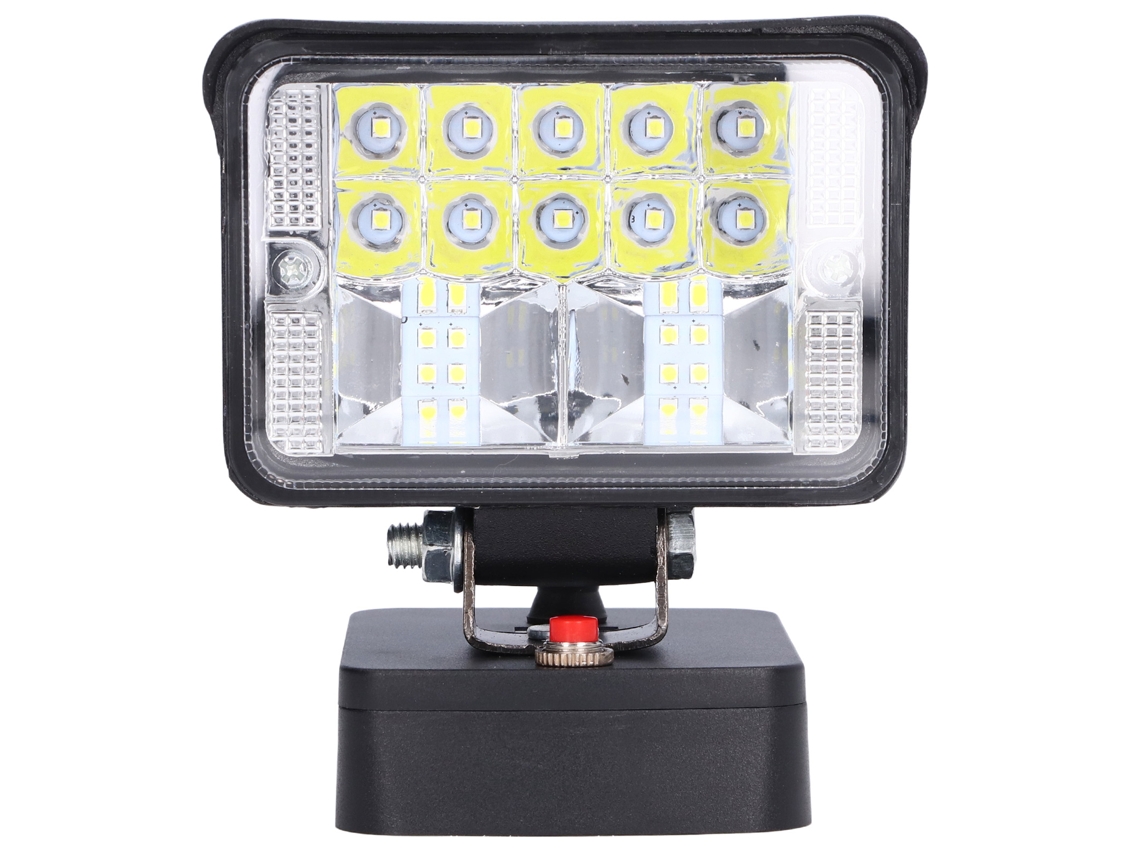 Lámpara De Trabajo Led De Batería De Litio Abs 18v Foco De Seguridad Para Interior Y Exterior