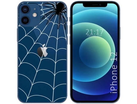 Carcasa iPhone 12 / 12 Pro (6.1) TUMUNDOSMARTPHONE Araña Multicolor