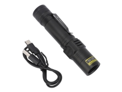 Linterna Led Uv De Luz Negra 365 Nm, Recargable, Bajo Consumo Y Portátil, Detector Para La Detección