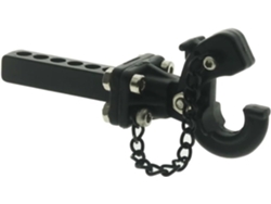 Gancho De Remolque Receptor De Enganche De Metal Completo 1/10 (negro)