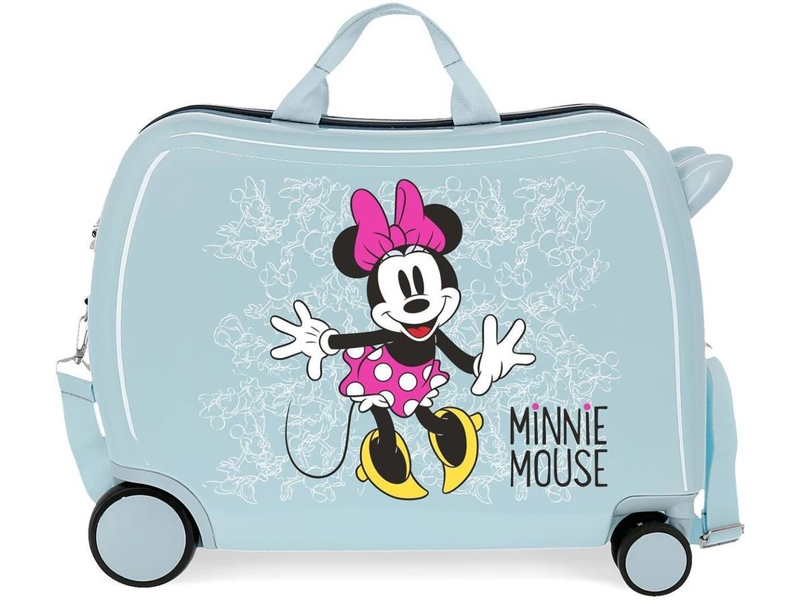 Mala de Viaje DISNEY Enjoy The Day Minnie (Azul - 50 x 38 x 20 cm)