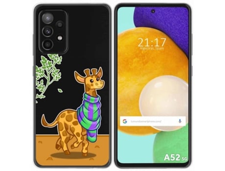 Carcasa Samsung Galaxy A52 / A52 5G / A52s 5G TUMUNDOSMARTPHONE Dibujos Transparente Multicolor