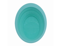 Tapete limpiador de brochas de maquillaje Rosewell con textura única para una fácil limpieza y portabilidad