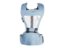 Porte-bebê Com Banco Lumbar Dual Uso Boa Fixação Multifuncional Azul Céu