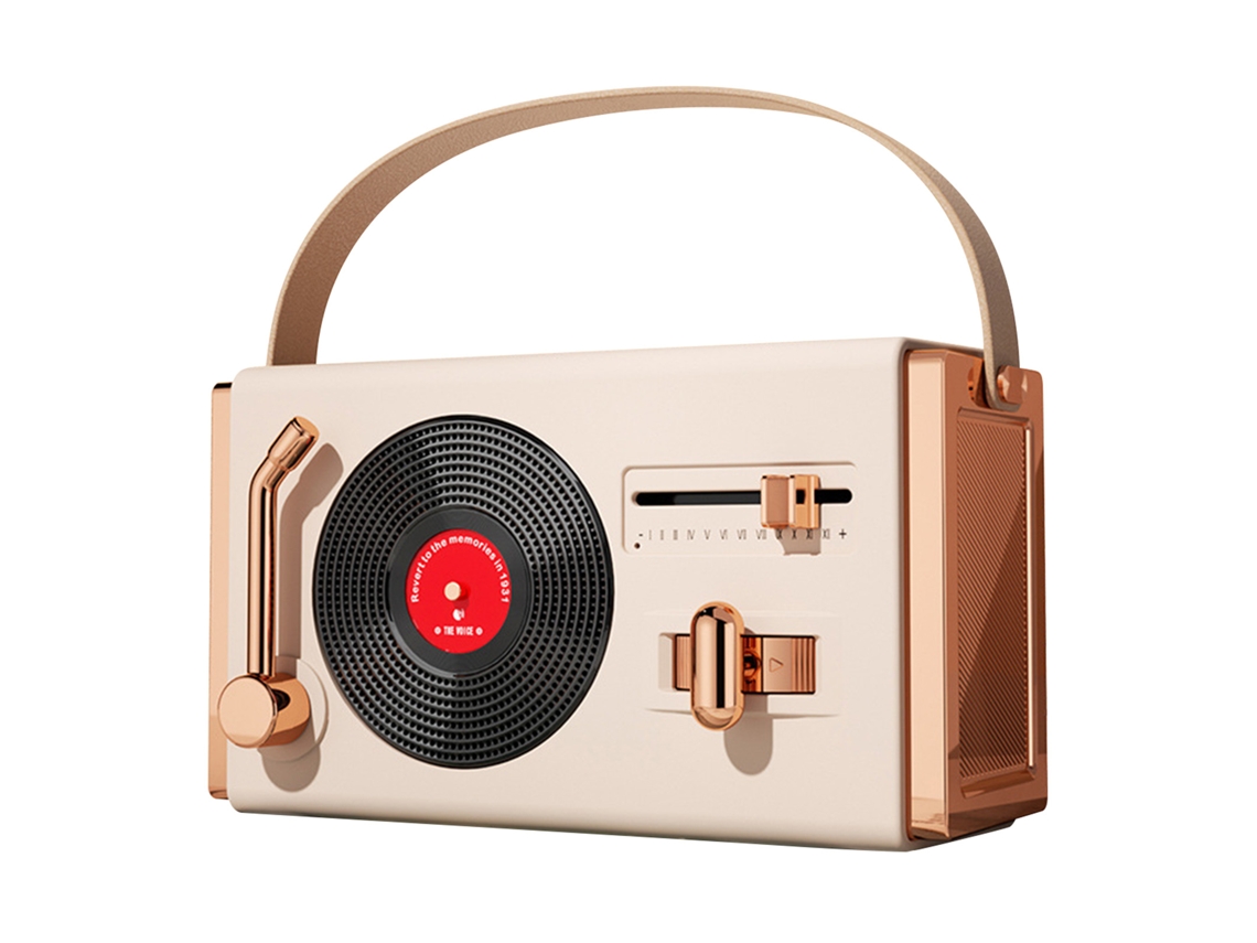 Altavoz Bluetooth portátil con alta calidad de sonido y compatible con unidad flash USB