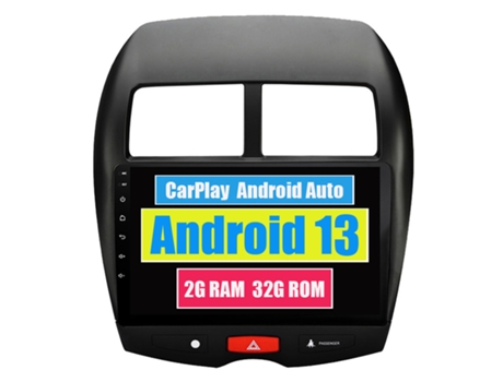 Autoradio Multimedia ROVERONE para Mitsubishi ASX 1 2010 - 2016 CarPlay Android Coche Radio Bluetooth Navegación