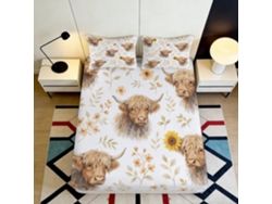 Estampado Funda Microfibra Microfibra Diseño Almohada Juego Color 200x25cm