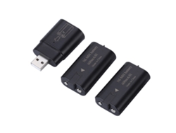 Base de carga USB para mando de Xbox One (carga baterías recargables)