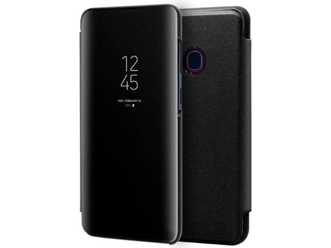 Funda Samsung Galaxy A40 COOL Clear View Negro