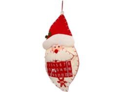 Calendario De Adviento De 1 Pieza Con Hombre De Jengibre, Decoración De Mesa Para Un Ambiente Festivo.