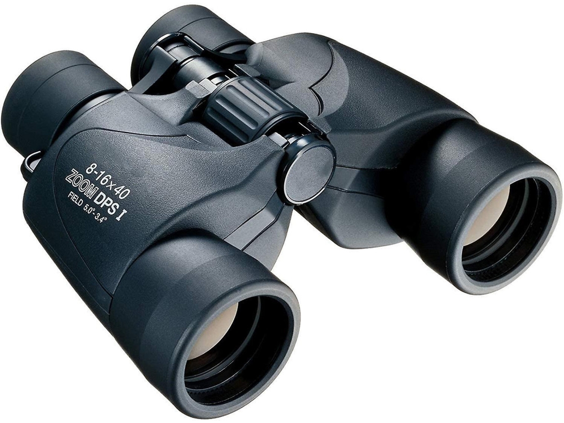 Binoculares Olympus 8 16x40 S con correa para el hombro, 15 años de garantía, visión de campo claro natural, luz para observación, deportes, espectáculos, color negro. Bestvite