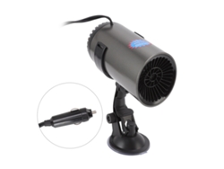 Calefactor Portátil Para Coche De 24 V Con Calentamiento Rápido, Desempañador Con Soporte Giratorio Y Enchufe Para Encendedor De Cigarrillos.