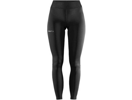 Pantalones Ajustados para Mujer CRAFT Malla Core Essence Negro para Corrida (XL)