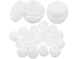 De 40 Frascos Vazios E Recarregáveis Para Creme Cosmético, Ideais Para Amostras.