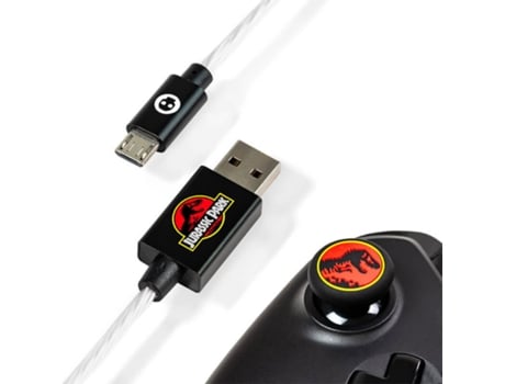 Cable Usb Led Y Grips Ps4 & Xbox One Jurassic Park
