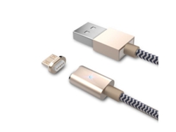 Cable USB BLUESTORK Micro USB 1.2M Magnético