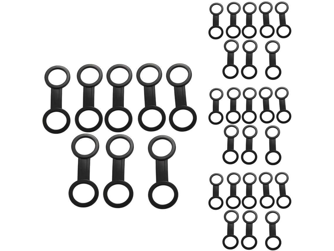 160 Piezas Plongée Sous-marine Silicone Plongeur Masque Sangle Gardien Titulaire Clips De Retenue