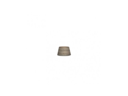 Pantalla Salma Pinza Madera Gris 10dx8dx8h Conica Abierta