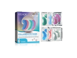 Mascarilla de colágeno para ojos con efecto antienvejecimiento rápido.