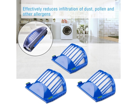 Kit de repuesto de cepillo de filtro Hepa, Compatible con aspiradora Irobot Roomba 600, 620, 630, 650, 660, accesorio Serie 10 piezas