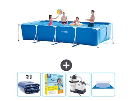 Piscina Tubular INTEX 28273NP-CB66 (7127 L - 220x84cm)