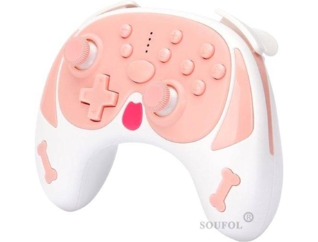 Mando Nintendo Switch Pro SLINK00477-2 Rosa (Inalámbrico)