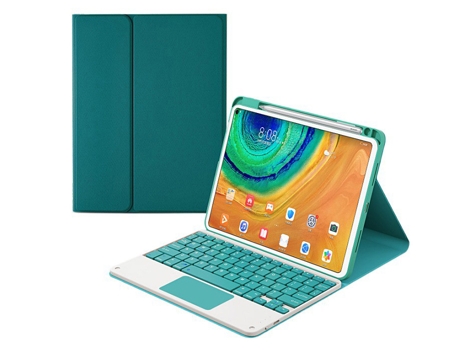 Carcasa Flip Cover y Teclado Bluetooth YIMGOTTA HK-M711-2023C para Huawei MatePad 11 (2023)