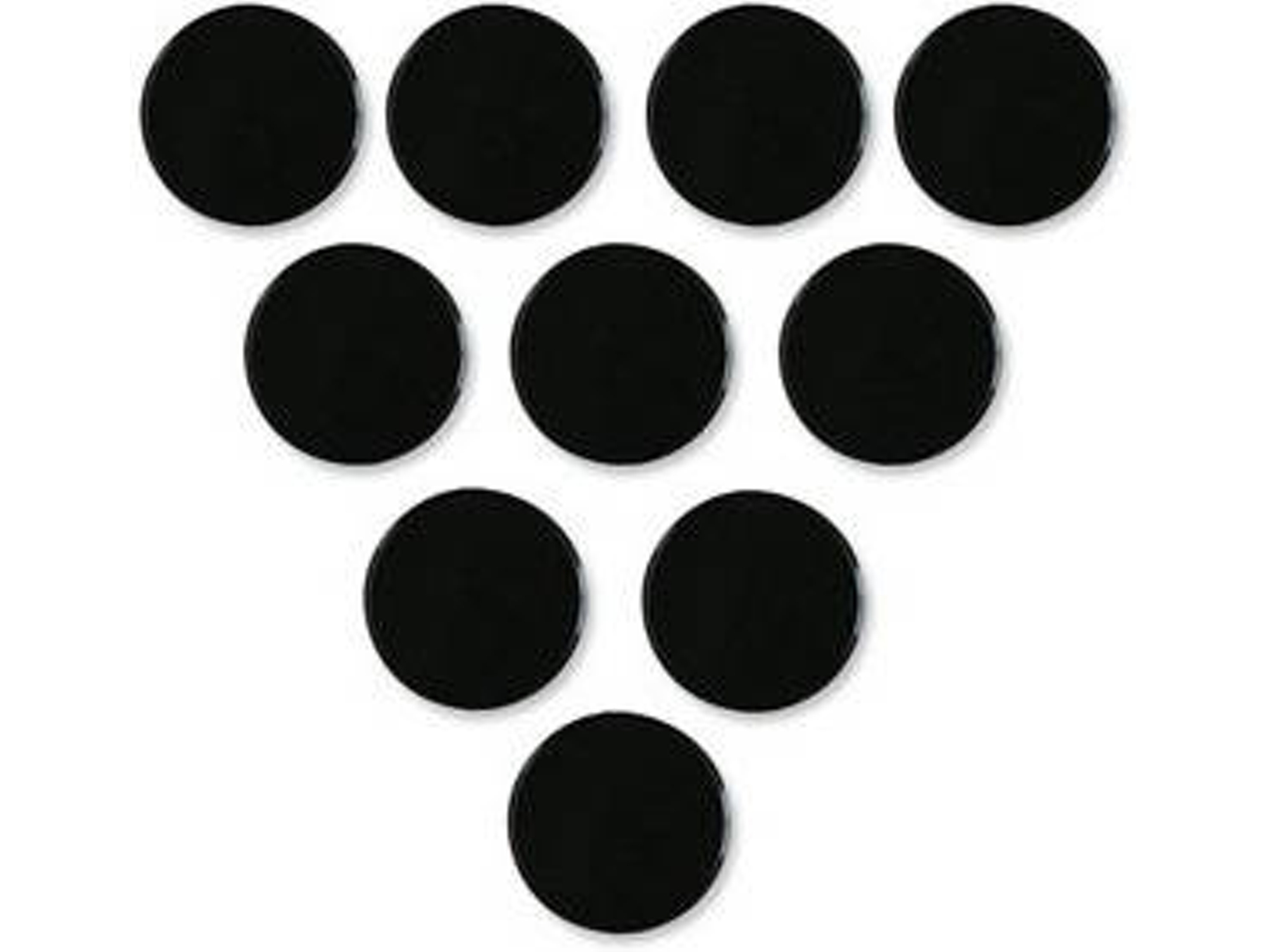 Conjunto de 4 Imanes NOBO Magnets Blister (Negro - 38mm)