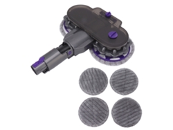 Cabezal De Fregona Eléctrica Con 4 Paños Para V7, V8, V10, V11, V12 Y V15 Para Limpieza En Seco Y Húmedo.