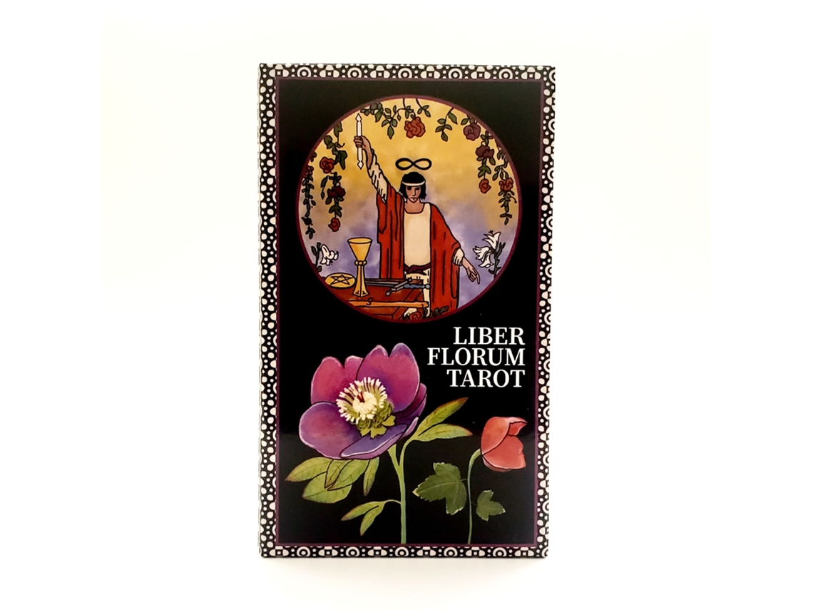 Juego De Mesa De Tarot Floral Gratuito, 12x7, Liber Florum, Estilo Novedoso