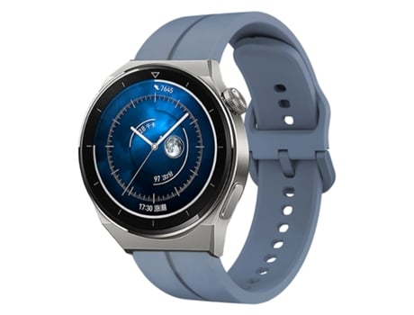 Correa de reloj inteligente para Huawei Watch GT3 Pro 43 mm 20 mm Bucle de silicona (azul)