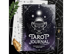 (blanco) Un Cuaderno De Cartas Del Tarot Tamaño A5, Adecuado Para Tiradas De Seis Cartas O Menos, Con Pasos De Agrupación De Juegos.