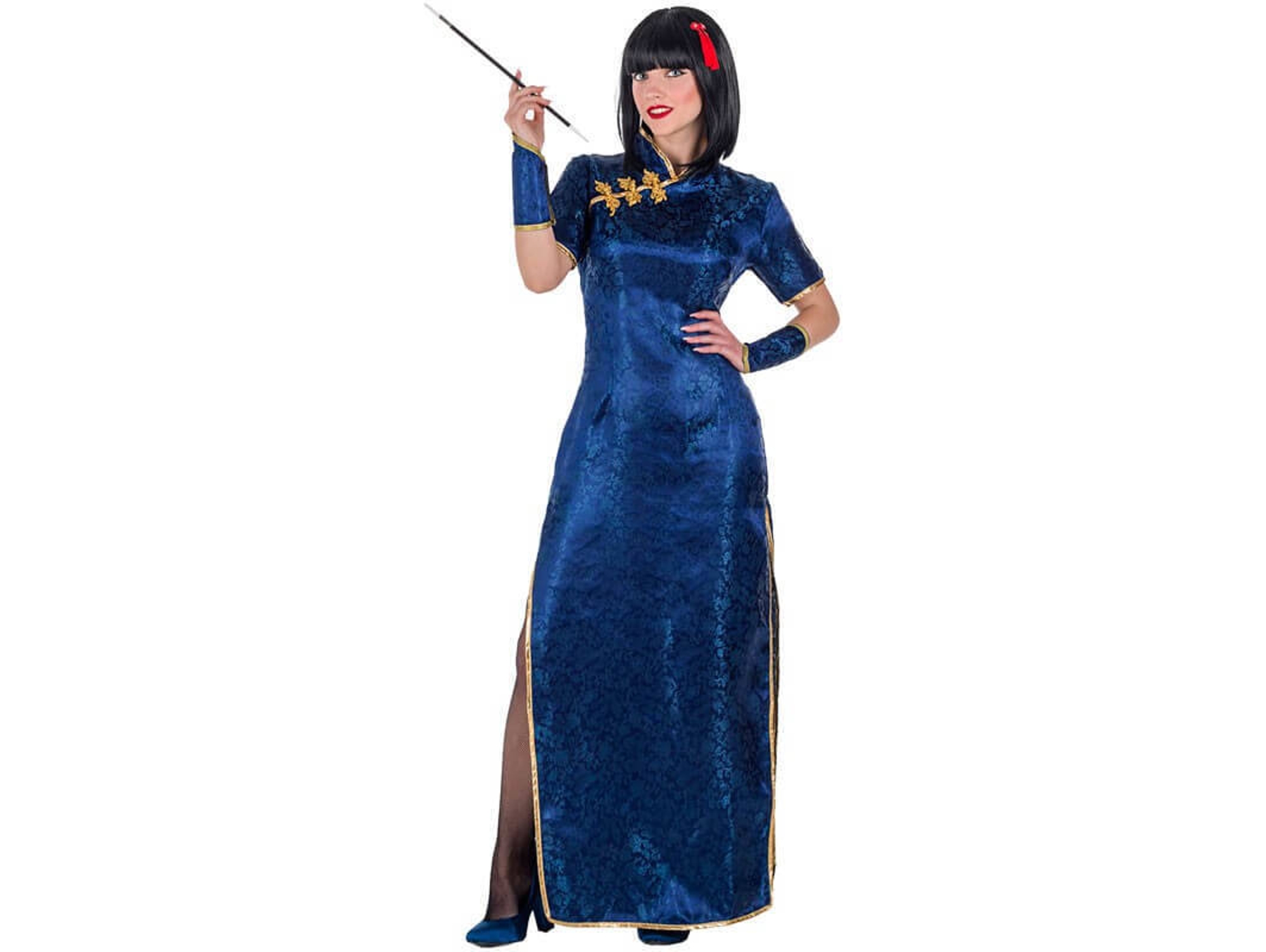 Disfraz de Mujer DISFRAZZES China Azul (Talla: M/L)
