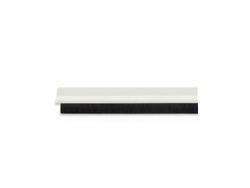 Burlete Adhesivo Pvc Cepillo 1m X 45mm Transparente