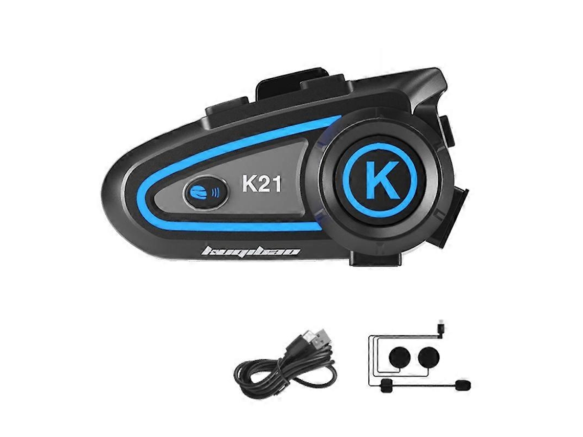 Casco de motocicleta Kuqibao con auriculares Bluetooth, resistente al agua y duradero, K21 Hengrongshen