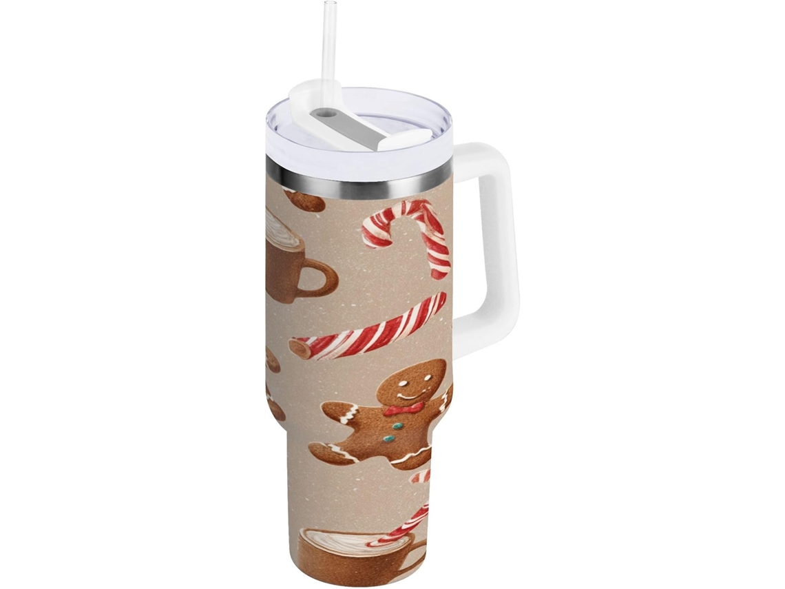 Galleta Vaso Botella Taza Acero Inoxidable - Vaso Térmico Portátil