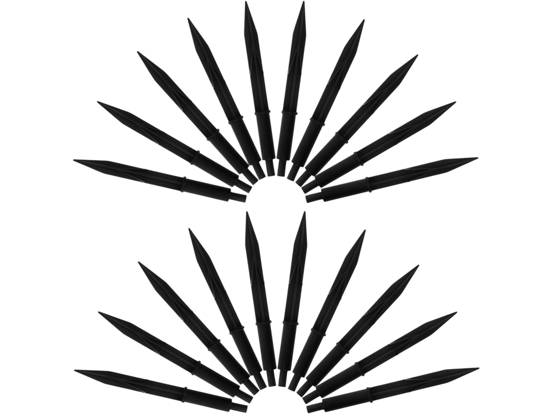 20 Estacas Solares Para Iluminación Exterior De Jardín