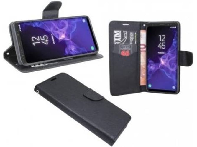 Funda Samsung Galaxy S9 FANCY Flip Negro