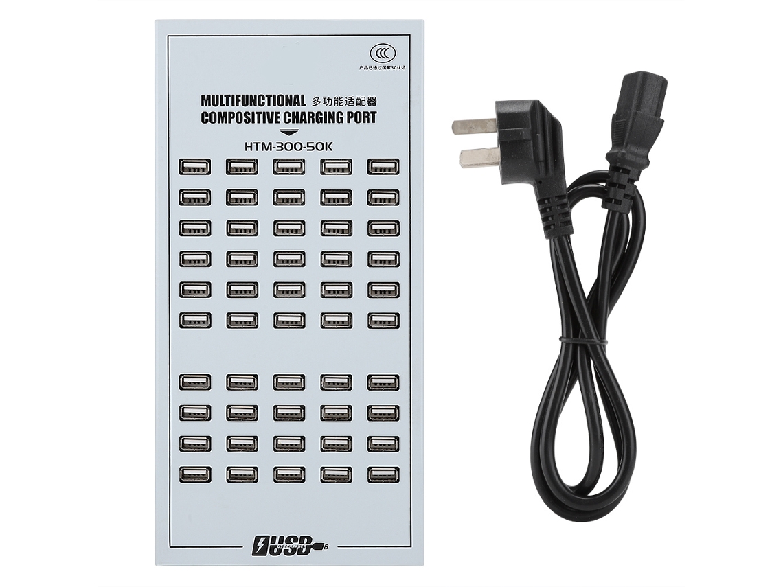 Adaptador Usb (50 Puertos Carga Rápida 2a)