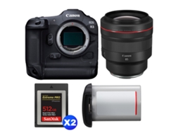 Canon Eos R3 + Rf 85mm F/1.2 L Usm + 2 Sandisk 512gb Extreme Pro Cfexpress Type B + Canon Lp-e19 + Ebook “20 Consejos Para Fotos Que Impactan”