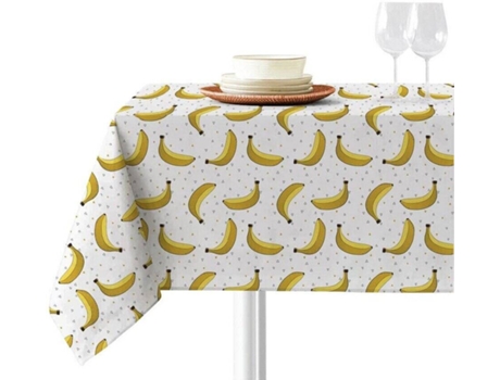 Mantel SOKIOS Banana (220 x 270 - Microfibra de Poliéster - Multicolor)