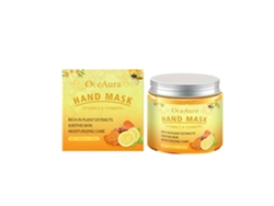 Mascarilla de manos peel-off con vitamina C y cúrcuma