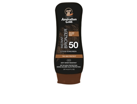 Sunscreen Spf50 Lotion With Bronzer Australian Gold 237 ml