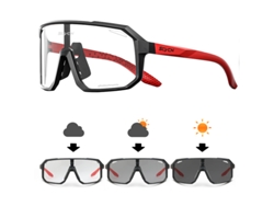 Gafas de ciclismo fotocromáticas unisex con protección UV400 y lentes TR90 antirreflejos. Mdug (Estilo 3)