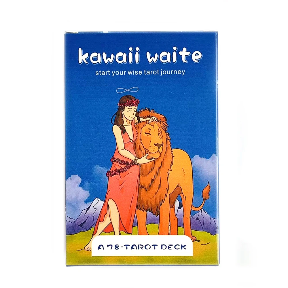 Kawaii Waite: Comienza Tu Viaje Hacia La Sabiduría Con 78 Cartas Del Tarot, Con Diseños Únicos Y Misteriosos.