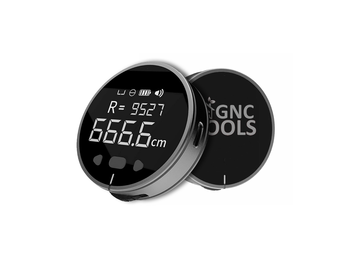 Regla Digital 8 En 1 con Cinta Métrica y Metro Láser Recargable GNCTOOLS